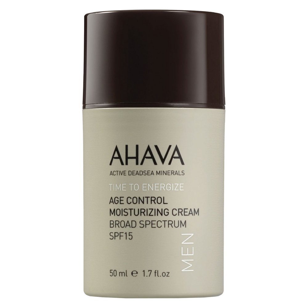 Зволожувальний омолоджувальний крем Ahava Men Age Control Moisturizing Cream Broad Spectrum SPF 15 50 мл - основне фото