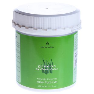 Гель с алоэ вера Anna Lotan Greens Aloe Pure Natural Gel 600 мл - основное фото