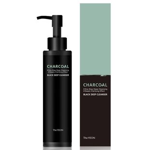 Гидрофильное масло с древесным углём The YEON Charcoal Black Deep Cleanser 150 мл - основное фото