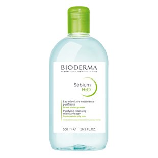 Мицеллярная вода BIODERMA Sebium H2O Micellaire Solution 500 мл - основное фото