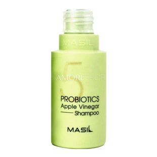 Шампунь для балансу pH шкіри голови Masil 5 Probiotics Apple Vinegar Shampoo 50 мл - основне фото