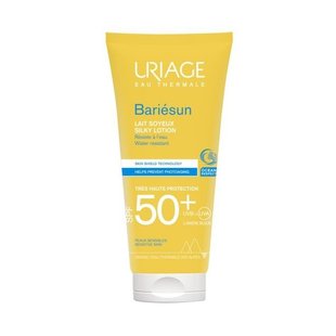 Шёлковое солнцезащитное молочко Uriage Bariesun Silky Lotion SPF 50+ 100 мл - основное фото