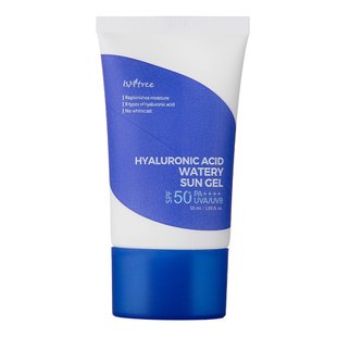 Солнцезащитный увлажняющий гель Isntree Hyaluronic Acid Watery Sun Gel SPF 50+ PA++++ 50 мл - основное фото