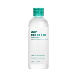 Успокаивающий тонер с комплексом центеллы Frankly Cica 80 & HA Soothing Toner 250 мл - основное фото