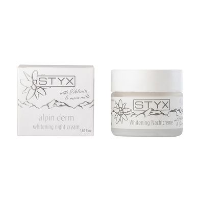 Отбеливающий ночной крем Styx Naturcosmetic Alpin Derm Whitening Night Cream 50 мл - основное фото