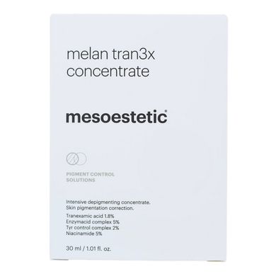 Інтенсивна депігментуюча сироватка Mesoestetic Melan Tran3X Concentrate 30 мл - основне фото