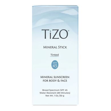Минеральный солнцезащитный стик с оттенком TIZO Mineral Stick Sunscreen Tinted SPF 45 30 г - основное фото
