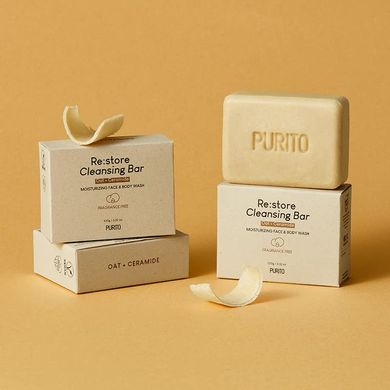 Очищающее восстанавливающее мыло Purito Re:store Cleansing Bar 100 г - основное фото