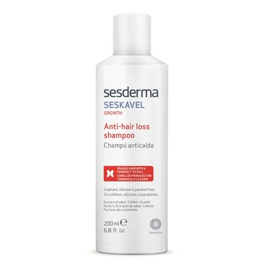 Шампунь проти випадіння волосся Sesderma Seskavel Growth Anti-Hair Loss Shampoo 200 мл - основне фото