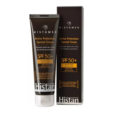 Сонцезахисний регенерувальний крем для обличчя та тіла Histomer Histan Active Protection Special Cream SPF 50+ 100 мл - основне фото