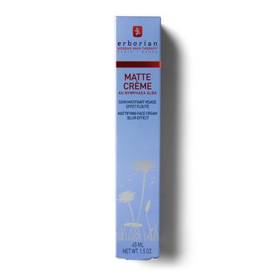 Ультра матовий крем для обличчя Erborian Matte Cream Mattifying Face Cream Blur Effect 45 мл - основне фото