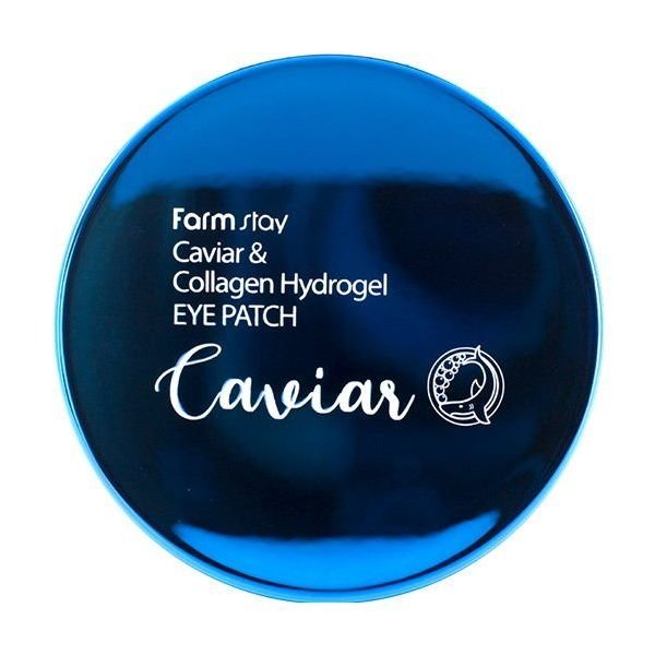 Омолаживающие патчи с коллагеном и икрой Farm Stay Caviar & Collagen Hydrogel Eye Patch 60 шт - основное фото