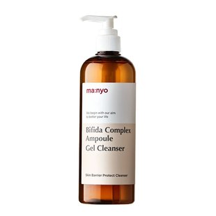 Гель для умывания с бифидо- и лактобактериями Manyo Bifida Complex Ampoule Gel Cleanser 400 мл - основное фото