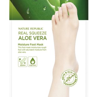 Маска-пилинг для ног с экстрактом алоэ NATURE REPUBLIC Foot & Nature Aloe Peeling Foot Mask 25 мл - основное фото