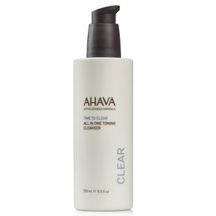 Очищающее и тонизирующее средство Ahava Time To Clear All in One Toning Cleanser 250 мл - основное фото