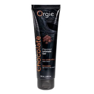 Оральный лубрикант на водной основе Orgie Lube Tube Flavored Intimate Gel Chocolate 100 мл - основное фото