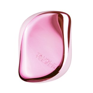 Расчёска с крышкой Tangle Teezer Compact Styler Baby Doll Pink Chrome - основное фото