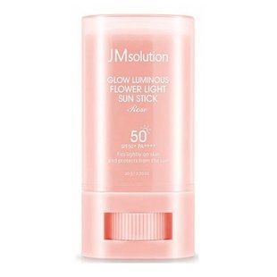 Сонцезахисний стік із екстрактом троянди JMsolution Glow Luminous Flower Light Sun Stick SPF 50+ PA++++ 21 мл - основне фото