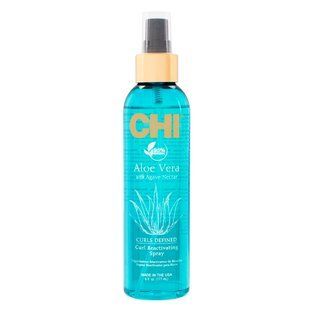 Спрей для вьющихся волос с алоэ вера CHI Aloe Vera Curls Defined Curl Reactivating Spray 177 мл - основное фото