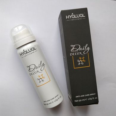 Антивіковий спрей для обличчя Institute Hyalual Daily DeLux Anti-Aging Spray 50 мл - основне фото