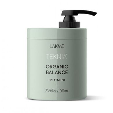 Інтенсивна зволожувальна маска Lakme Teknia Organic Balance Treatment 1000 мл - основне фото