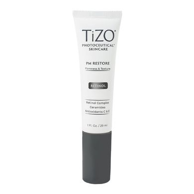 Ночная восстанавливающая сыворотка с ретинолом TIZO Photoceutical Skincare PM Restore Firmness & Texture 29 мл - основное фото
