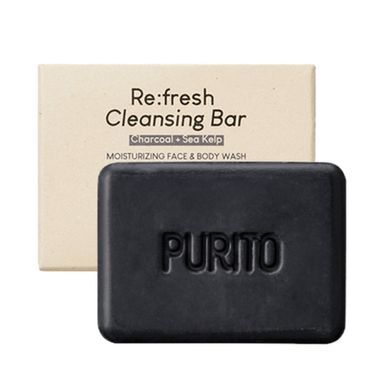 Очищувальне освіжаюче мило Purito Re:fresh Cleansing Bar 100 г - основне фото