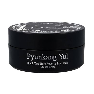 Омолоджувальні патчі під очі з чорним чаєм Pyunkang Yul Black Tea Time Reverse Eye Patch 60 шт - основне фото