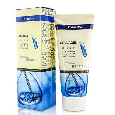 Піна для вмивання з колагеном Farmstay Collagen Pure Cleansing Foam 180 мл - основне фото