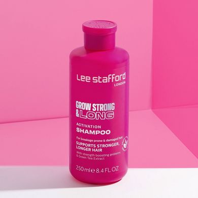 Шампунь-активатор роста волос Lee Stafford Grow Strong & Long Activation Shampoo 250 мл - основное фото