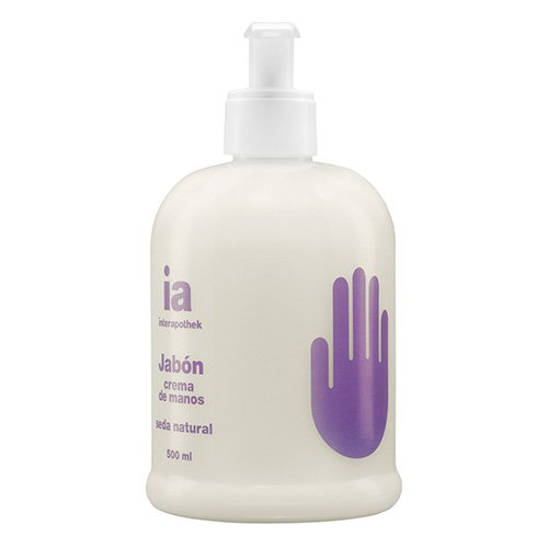 Жидкое крем-мыло для рук с экстрактом шёлка Interapothek Jabon Crema De Manos Seda Natural 500 мл - основное фото