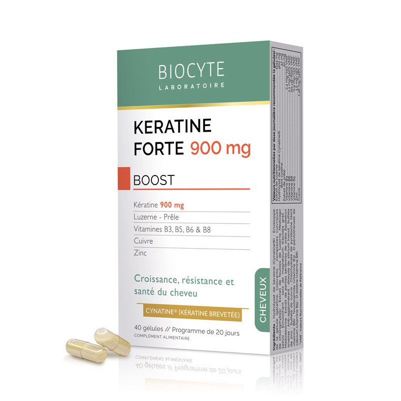 Харчова добавка Biocyte Keratine forte Full Spectrum 40 шт - основне фото