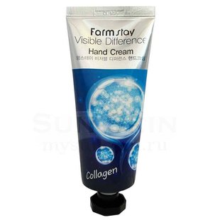 Крем для рук с коллагеном FarmStay Visible Difference Hand Cream Collagen 100 мл - основное фото