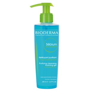 Очищающий гель для лица BIODERMA Sebium Gel Moussant 200 мл - основное фото