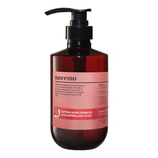 Шампунь для нормальной и сухой кожи головы Moremo Caffeine Biome Shampoo For Normal & Dry Scalp 500 мл - основное фото