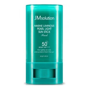 Солнцезащитный стик с морскими минералами JMsolution Marine Luminous Pearl Light Sun Stick SPF 50+ PA++++ 21 мл - основное фото