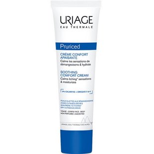 Успокаивающий крем-комфорт Uriage Pruriced Soothing Comfort Cream 100 мл - основное фото