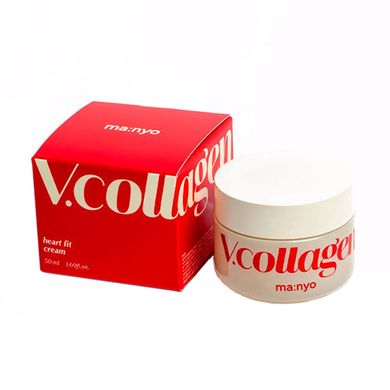 Антивозрастной крем с коллагеном Manyo V.collagen Heart Fit Cream 50 мл - основное фото