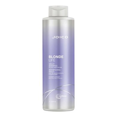 Фіолетовий шампунь для збереження яскравого холодного блонду Joico Blonde Life Violet Shampoo 1000 мл - основне фото