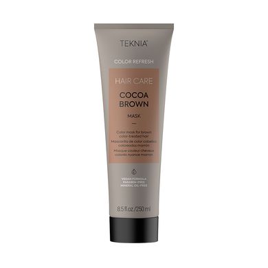Маска для фарбованого волосся коричневого відтінку Lakme Teknia Color Refresh Cocoa Brown Mask 250 мл - основне фото