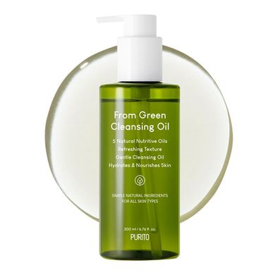 Очищающее гидрофильное масло Purito From Green Cleansing Oil 200 мл - основное фото