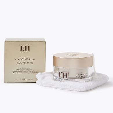 Очищувальний бальзам для обличчя з рушником Emma Hardie Moringa Balm With Cleansing Cloth 100 мл - основне фото