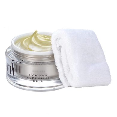 Очищувальний бальзам для обличчя з рушником Emma Hardie Moringa Balm With Cleansing Cloth 100 мл - основне фото