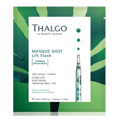 Омолоджувальна експрес-маска THALGO Masques Shots Marins Flash Lift Shot Mask 20 мл - основне фото