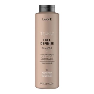 Шампунь для комплексного захисту волосся Lakme Teknia Full Defense Shampoo 1000 мл - основне фото