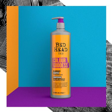 Шампунь для фарбованого волосся TIGI Bed Head Colour Goddess Shampoo For Coloured Hair 400 мл - основне фото