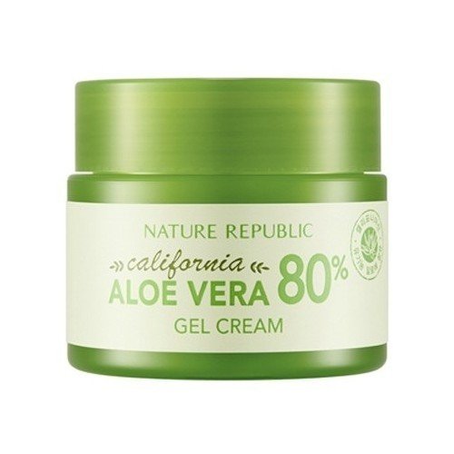 Увлажняющий крем с экстрактом алоэ NATURE REPUBLIC California Aloe Vera 80% Gel Cream 50 мл - основное фото
