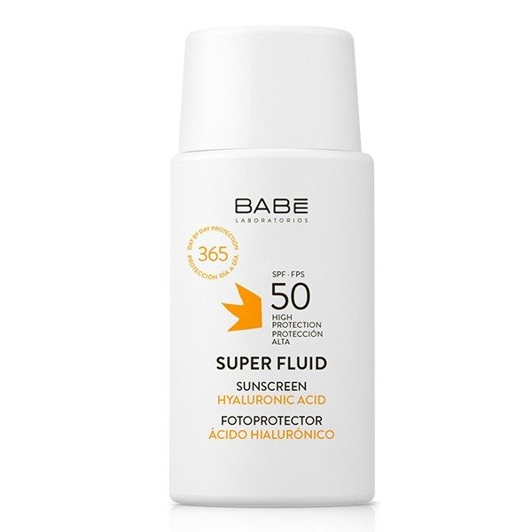 Солнцезащитный флюид для всех типов кожи SPF 50 BABE Laboratorios Sun Protection Super Fluid SPF 50 50 мл - основное фото