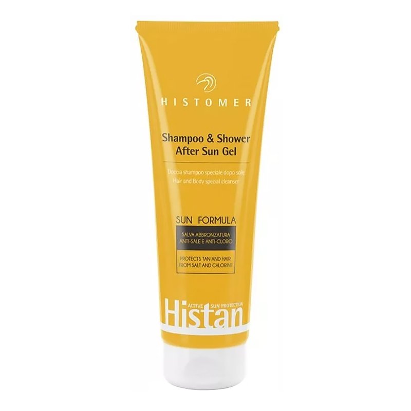Шампунь і гель для душу після засмаги Histomer Histan Shampoo & Shower After Sun 250 мл - основне фото