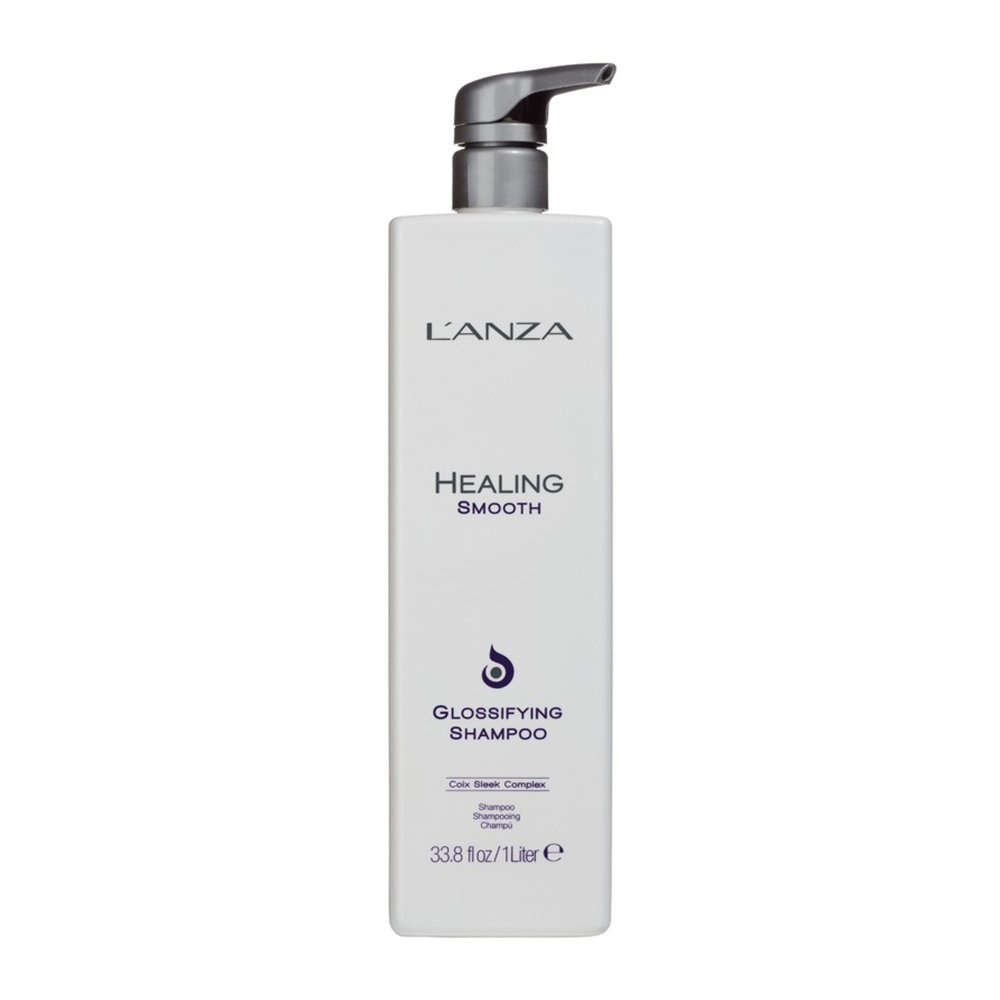 Шампунь для блеска волос L'anza Healing Smooth Glossifying Shampoo 1000 мл - основное фото